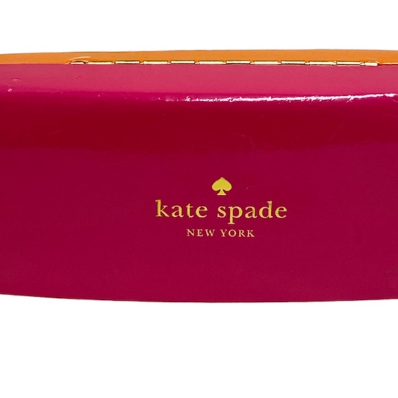Kate Spade Pink & Orange Eyeglass Case - Picture 8 of 8